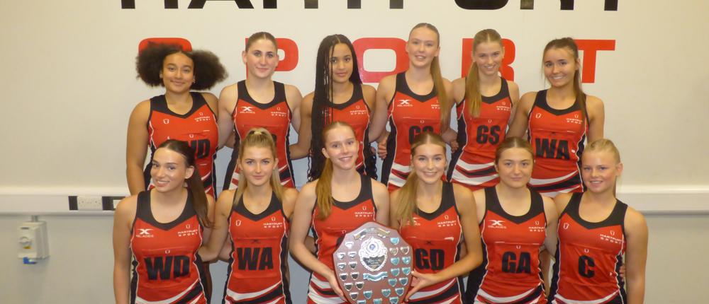 Netball County Champions Hartpury