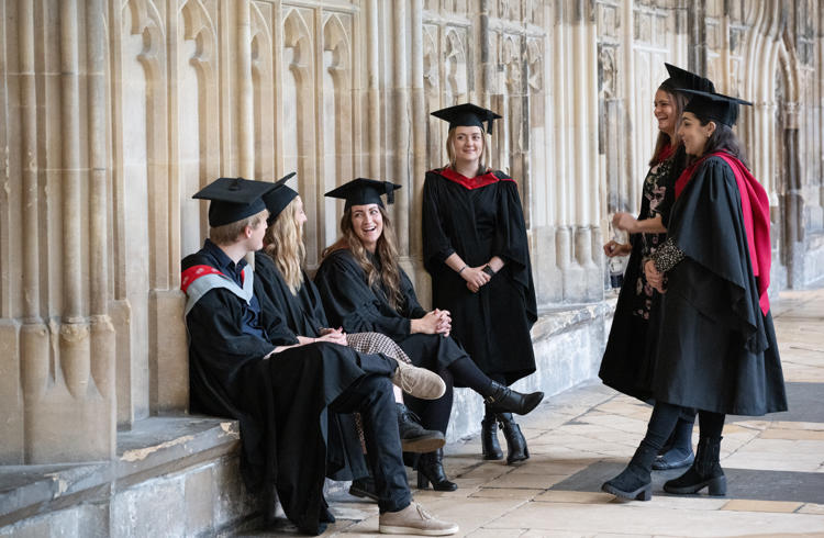Hartpury University Students At Graduation