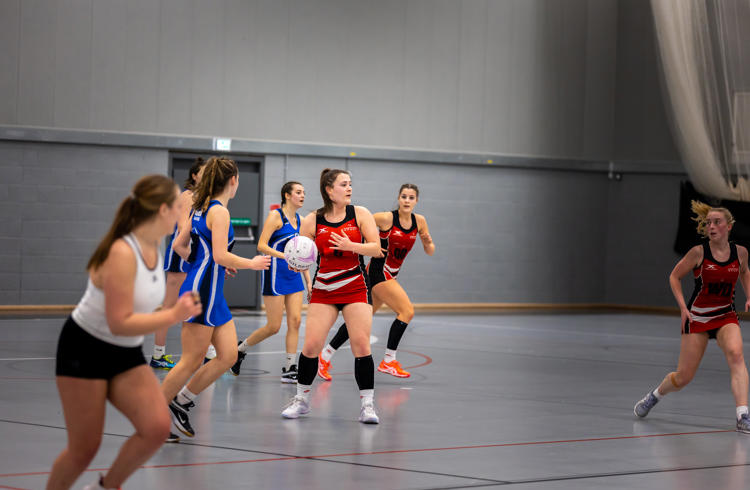 Hartpury Netball Players