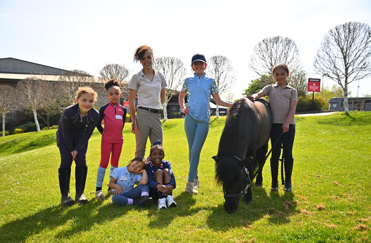 Cool Ridings Group With Pony