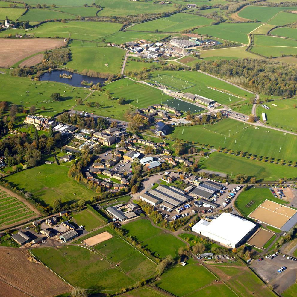 Hartpury Campus Aerial