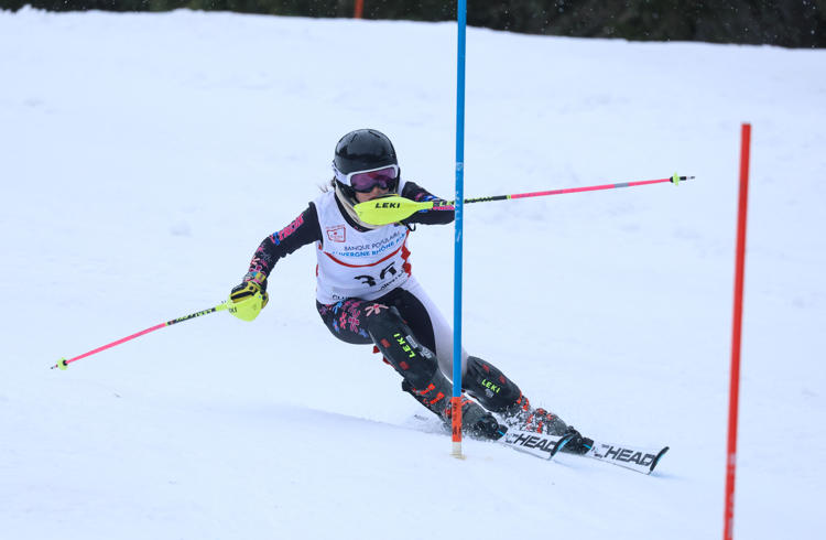 Martha Newell Skiing