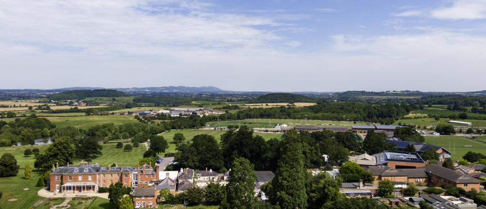 Hartpury Campus From Above