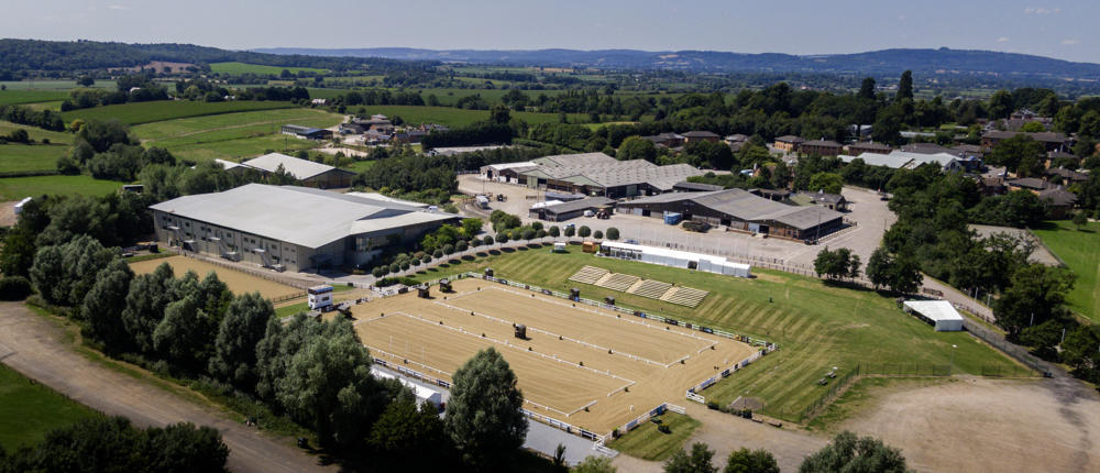 Hartpury Equine Aerial View