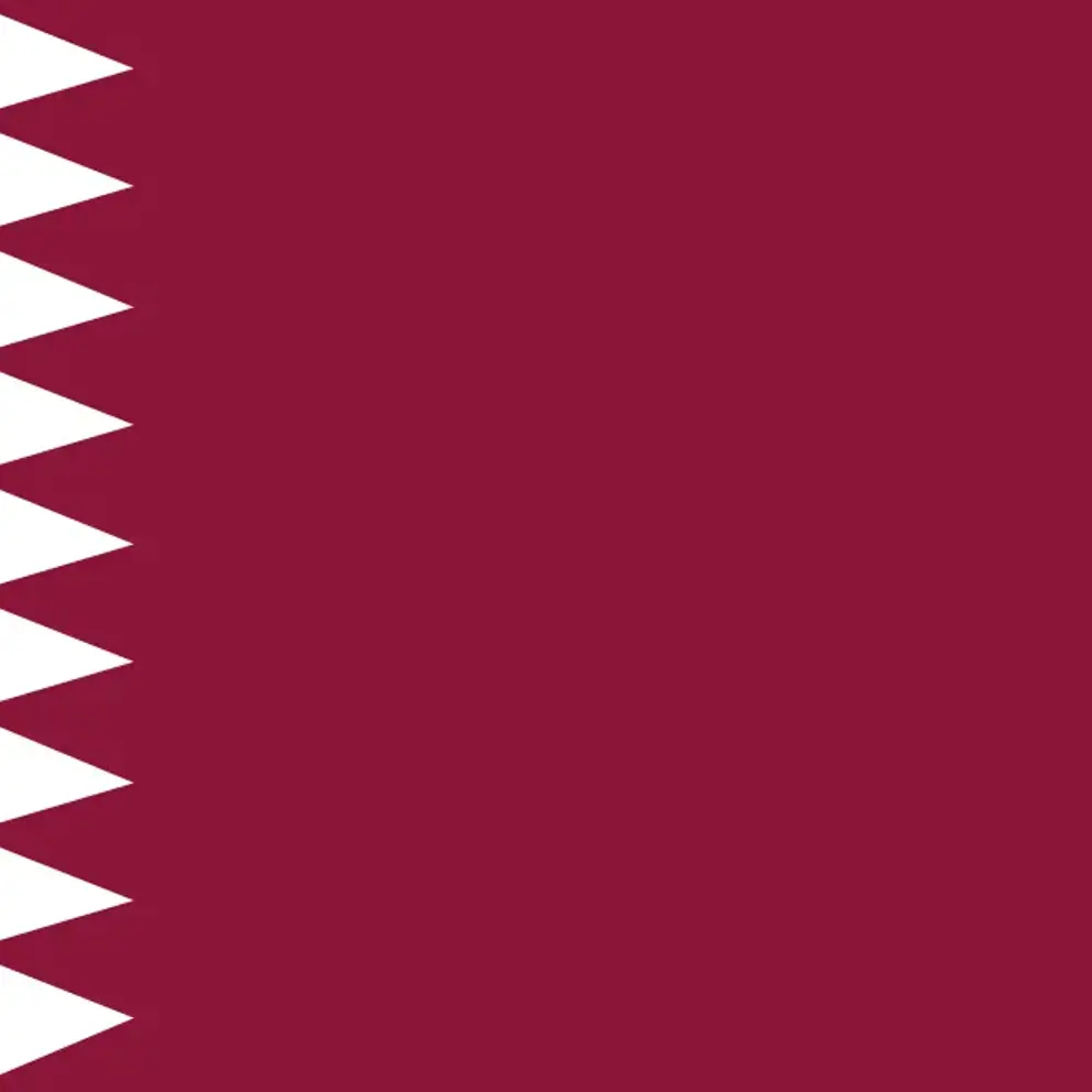 Flag Qatar